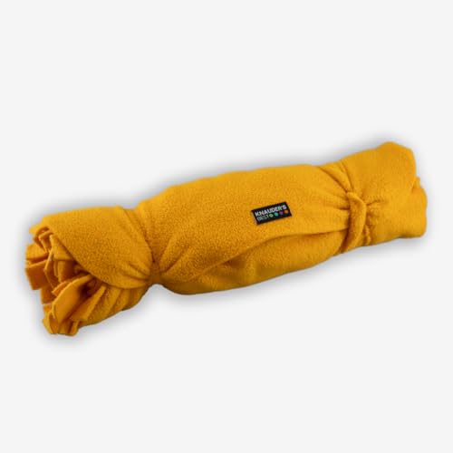 KNAUDER'S Best - Schnüffelrolle für Hunde SNIFFY - Safran - Intelligentes Schnüffelspielzeug zur Beschäftigung & Stressreduktion - Für Zuhause & Unterwegs - geprüft nach Ökotex100 von KNAUDER´S BEST