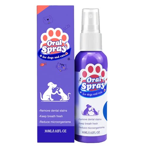 Haustier-Mundspray für Hunde und Katzen, Haustier-Zahnpflege-Spray, Haustier-Mundreparatur-Spray, Haustier-Atemerfrischer-Spray, Spray für Hunde und Katzen, Zahnpflege, Haustier-Zahnreinigungsspray, Haustier-Mundspray für Hunde und Katzen, Haustier-Zahnpflege-Spray, Haustier-Mundreparatur-Spray, Haustier-Atemerfrischer-Spray, Spray für Hunde und Katzen, Zahnpflege, Haustier-Zahnreinigungsspray, von KOAHDE