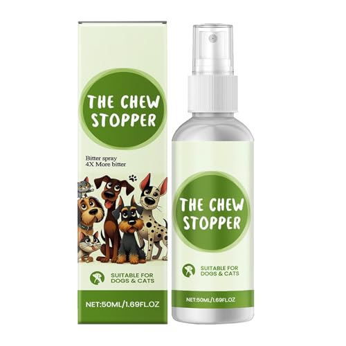 KOAHDE Bitterspray für Hunde und Katzen,Anti-Kratz-Spray für Katze & Hund,Anti Kau Spray für Katzen,Fernhaltespray für Hunde,Katzenabwehrspray für Katzen Effektiv,50ML,1PC von KOAHDE