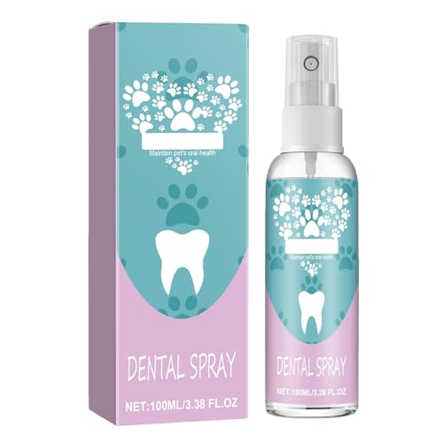 KOAHDE Dentalspray für Hunde & Katzen,Zahnreinigungsspray für Haustiere,ZahnbelagHaustier-Mundspray,Dentalspray für Hunde & Katzen Entfernt Zahnbelag,Dental Spray für Hunde Zahnpflege,100ML KOAHDE Dentalspray für Hunde & Katzen,Zahnreinigungsspray für Haustiere,ZahnbelagHaustier-Mundspray,Dentalspray für Hunde & Katzen Entfernt Zahnbelag,Dental Spray für Hunde Zahnpflege,100ML von KOAHDE