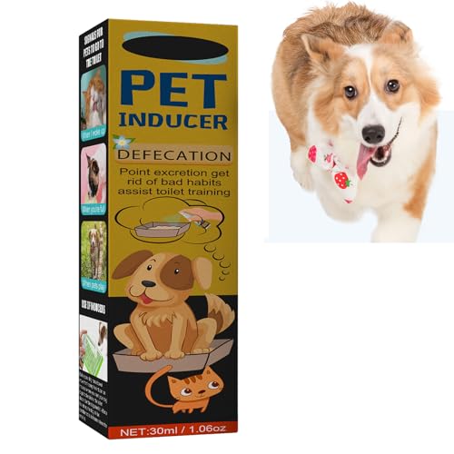 KOAHDE Haustier-Toiletten-Trainingsspray, Töpfchentrainingsspray, Toilettentrainingsspray für Haustiere, Hundetoiletten-Trainingshilfe, Hundetrainingsspray für drinnen und draußen, von KOAHDE