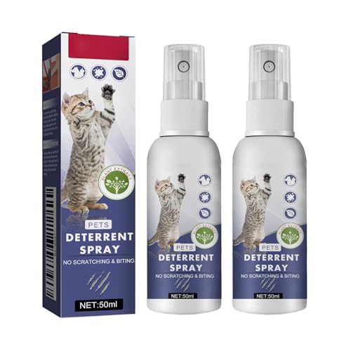 KOAHDE Hundeabwehrspray,Natürlich Effektiv Hundeabwehrspray,Katzenabwehrspray,Anti Kratz Spray für Katzen,Fernhaltespray Katzen für Innen und Außen,Katzenabwehrspray für Innen und Außen,50ML,2PC KOAHDE Hundeabwehrspray,Natürlich Effektiv Hundeabwehrspray,Katzenabwehrspray,Anti Kratz Spray für Katzen,Fernhaltespray Katzen für Innen und Außen,Katzenabwehrspray für Innen und Außen,50ML,2PC von KOAHDE