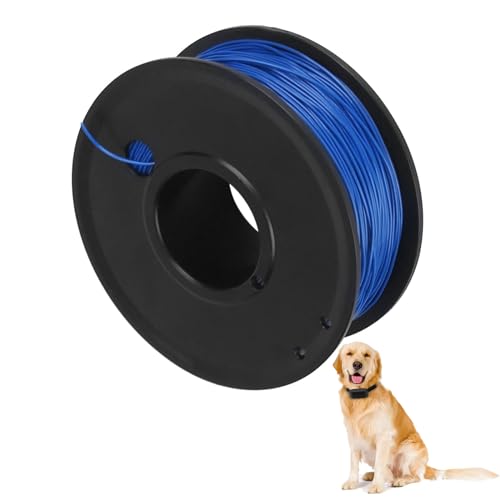 KOCASO Elektrischer Zaun für Hunde, unterirdischer Hundezaundraht, 1,2 cm, Hundezaundraht, Aluminium, Begrenzungsdraht, GPCT2529, Hundezaunsystem (2,4 m) von KOCASO