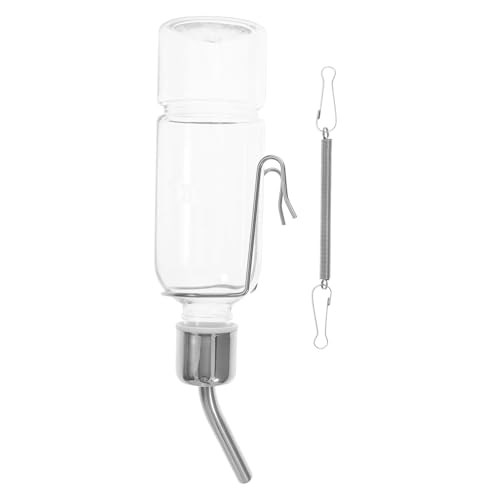 KOCKSHION 2 Stück Trinkflasche für Kleintiere Edelstahl Wasserspender für Meerschweinchen Hamster mit Aufhängung Praktisch Auslaufsicher und Tragbar für Sauberes Frischwasser Unterwegs KOCKSHION 2 Stück Trinkflasche für Kleintiere Edelstahl Wasserspender für Meerschweinchen Hamster mit Aufhängung Praktisch Auslaufsicher und Tragbar für Sauberes Frischwasser Unterwegs von KOCKSHION