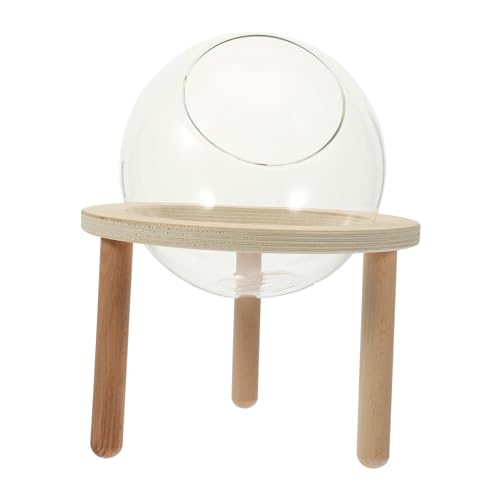 KOCKSHION Transparente Hamster badewanne Sandbad Behälter für Kleine Haustiere Langlebig Praktisch Hygienisch Spaßig Geeignet für Hamster und Nagetiere von KOCKSHION
