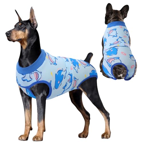 KOESON Genesungsanzug für Hunde, für weibliche und männliche Haustiere, Chirurgie, Einteiler nach dem Spay Neuter, professionelles Bauch-Erholungsshirt mit Urinierloch, weicher chirurgischer Body KOESON Genesungsanzug für Hunde, für weibliche und männliche Haustiere, Chirurgie, Einteiler nach dem Spay Neuter, professionelles Bauch-Erholungsshirt mit Urinierloch, weicher chirurgischer Body von KOESON