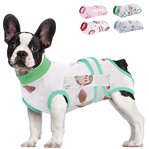 KOESON Hunde-Genesungsanzug, Genesungsanzug, Anti-Lecken Haustier Bodysuit für Bauchwunde Igel 3XL von KOESON