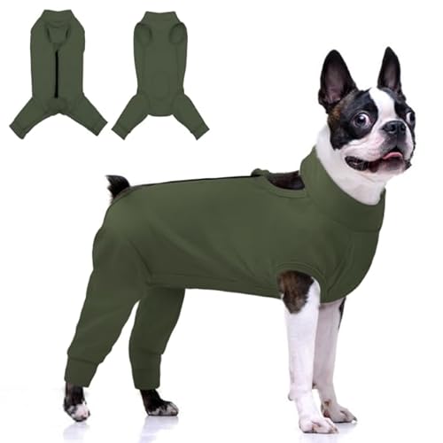 KOESON Hunde-Genesungsmanschette, Hinterbein, Hunde-Genesungsanzug für weibliche und männliche Hunde, Hundebeinmanschette gegen Lecken, langärmelige Hunde-Hinterbein-Wundabdeckung, Einteiler zur KOESON Hunde-Genesungsmanschette, Hinterbein, Hunde-Genesungsanzug für weibliche und männliche Hunde, Hundebeinmanschette gegen Lecken, langärmelige Hunde-Hinterbein-Wundabdeckung, Einteiler zur von KOESON