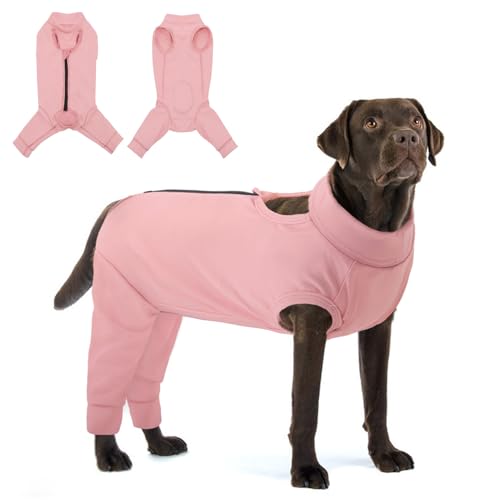 KOESON Hunde-Genesungsmanschette, Hinterbein, Hunde-Genesungsanzug für weibliche und männliche Hunde, Hundebeinmanschette gegen Lecken, langärmelige Hunde-Hinterbein-Wundabdeckung, Einteiler zur KOESON Hunde-Genesungsmanschette, Hinterbein, Hunde-Genesungsanzug für weibliche und männliche Hunde, Hundebeinmanschette gegen Lecken, langärmelige Hunde-Hinterbein-Wundabdeckung, Einteiler zur von KOESON
