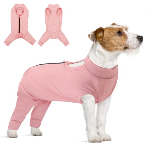 KOESON Hunde-Genesungsmanschette, Hinterbein, Hunde-Genesungsanzug für weibliche und männliche Hunde, Hundebeinmanschette gegen Lecken, langärmelige Hunde-Hinterbein-Wundabdeckung, Einteiler zur KOESON Hunde-Genesungsmanschette, Hinterbein, Hunde-Genesungsanzug für weibliche und männliche Hunde, Hundebeinmanschette gegen Lecken, langärmelige Hunde-Hinterbein-Wundabdeckung, Einteiler zur von KOESON
