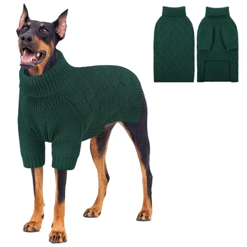 KOESON Hundepullover, Rollkragenpullover für Halloween, Weihnachten, Thanksgiving, warmer Strickpullover für Hunde, weibliche Männer, Rollkragenpullover für Herbst, Winter und Frühling KOESON Hundepullover, Rollkragenpullover für Halloween, Weihnachten, Thanksgiving, warmer Strickpullover für Hunde, weibliche Männer, Rollkragenpullover für Herbst, Winter und Frühling von KOESON