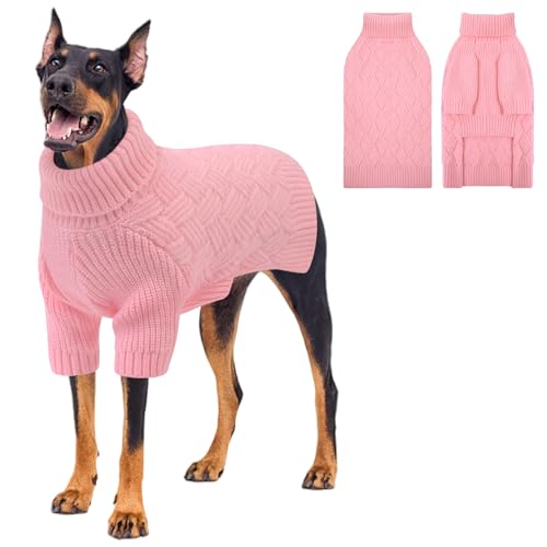 KOESON Hundepullover, Rollkragenpullover für Halloween, Weihnachten, Thanksgiving, warmer Strickpullover für Hunde, weibliche Männer, Rollkragenpullover für Herbst, Winter und Frühling KOESON Hundepullover, Rollkragenpullover für Halloween, Weihnachten, Thanksgiving, warmer Strickpullover für Hunde, weibliche Männer, Rollkragenpullover für Herbst, Winter und Frühling von KOESON