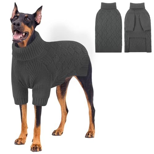 KOESON Hundepullover, Rollkragenpullover für Halloween, Weihnachten, Thanksgiving, warmer Strickpullover für Hunde, weibliche Männer, Rollkragenpullover für Herbst, Winter und Frühling KOESON Hundepullover, Rollkragenpullover für Halloween, Weihnachten, Thanksgiving, warmer Strickpullover für Hunde, weibliche Männer, Rollkragenpullover für Herbst, Winter und Frühling von KOESON