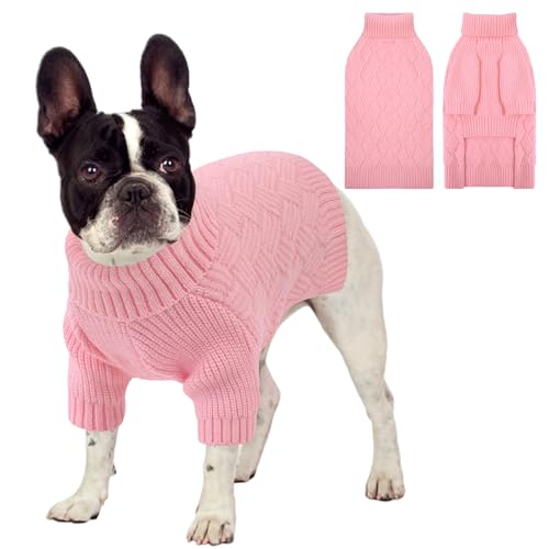 KOESON XS Hundepullover, dicker kleiner Hundepullover für weibliche Männer, Weihnachtspullover, warmer Welpenpullover für Teetasse, Yorkie, Chihuahua, Grün, XS KOESON XS Hundepullover, dicker kleiner Hundepullover für weibliche Männer, Weihnachtspullover, warmer Welpenpullover für Teetasse, Yorkie, Chihuahua, Grün, XS von KOESON