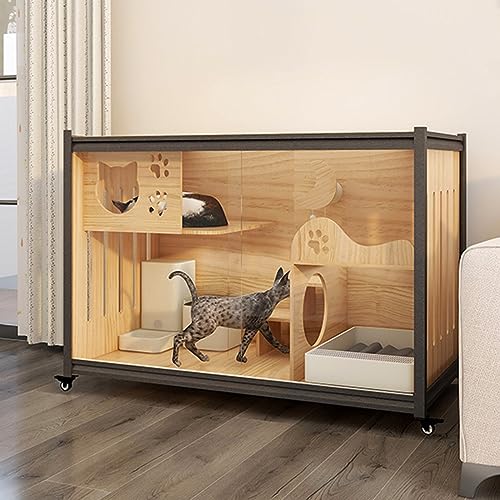 Katzenkäfig -Kitten -Playpen, Holzkatzenhaus, Katzengehäuse im Freien, Katzenhäuser und Eigentumswohnungen mit Mehreren Merkmalen geschlossene Katzenkäfige mit Fluchttüren und -Rollen können als Katzenkäfig -Kitten -Playpen, Holzkatzenhaus, Katzengehäuse im Freien, Katzenhäuser und Eigentumswohnungen mit Mehreren Merkmalen geschlossene Katzenkäfige mit Fluchttüren und -Rollen können als von KOIAMVZW