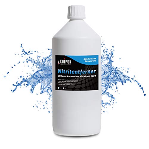 KOIPON Nitritentferner 1L | Entfernt Ammonium, Nitrit und Nitrat | Soforthilfe für bessere Wasserwerte im Gartenteich von KOIPON