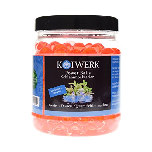 KOIWERK Powerballs Schlammbakterien - Koi - Teich - Pflegemittel (1000 ml) von KOIWERK