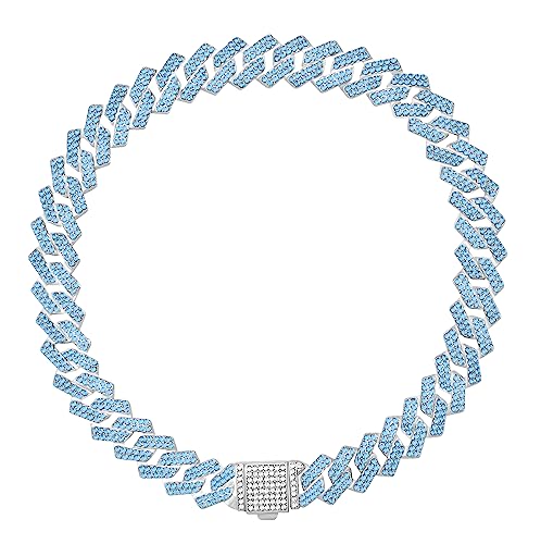 Hundehalsband, Glitzer, Diamant, kubanisches Halsband, Metallkette mit Design, sichere Schnalle, Haustier-Metallgliederkette, Schmuckzubehör für kleine, mittelgroße und große Hunde, Katzen Hundehalsband, Glitzer, Diamant, kubanisches Halsband, Metallkette mit Design, sichere Schnalle, Haustier-Metallgliederkette, Schmuckzubehör für kleine, mittelgroße und große Hunde, Katzen von KOLODOGO