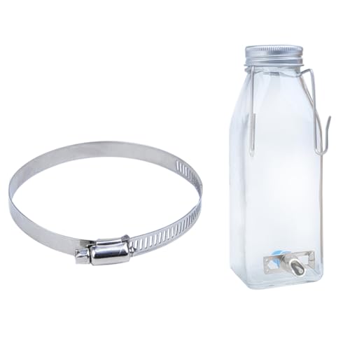 KOMBIUDA 1 Satz Hängende Haustier Trinkflasche für Kleine Tiere Auslaufsichere Trinklösung für Hamster Kaninchen und Andere Kleine Haustiere Praktische Füllfunktion und Langlebiges KOMBIUDA 1 Satz Hängende Haustier Trinkflasche für Kleine Tiere Auslaufsichere Trinklösung für Hamster Kaninchen und Andere Kleine Haustiere Praktische Füllfunktion und Langlebiges von KOMBIUDA