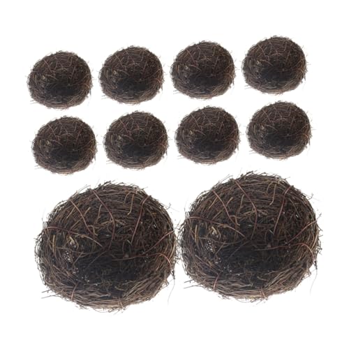 KOMBIUDA 10 Stück Künstliches Dekoration Rattan Nistornament für Garten Heim und Festdeko Realistisch und Langlebig Ostern Hochzeiten und Feiern KOMBIUDA 10 Stück Künstliches Dekoration Rattan Nistornament für Garten Heim und Festdeko Realistisch und Langlebig Ostern Hochzeiten und Feiern von KOMBIUDA