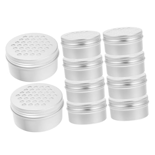KOMBIUDA 10 Stück Teiliges Hundegeruch Trainingsset Aluminium Dosen Geruchdosen für Nasenarbeit Trainingsbox für Welpen und Hunde Robustes Hundezubehör für Such und Erkennungstraining von KOMBIUDA