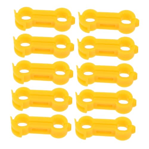 KOMBIUDA 10 Stück Teiliges Vogelbein Korrekturset Verstellbare Parrot Leg Straightener Komfortable Langlebige Fußstabilisator für Verschiedene Kleine Vogelarten Einfache Anwendung von KOMBIUDA