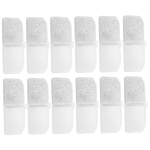 KOMBIUDA 12 Stück Katzenbrunnen Filter Ersatzfilter für Trinkbrunnen mit Aktivkohle und Effektive Wasserreinigung gegen Haar und Schmutz Kompatibel als Zubehör für Haustier Trinkbrunnen KOMBIUDA 12 Stück Katzenbrunnen Filter Ersatzfilter für Trinkbrunnen mit Aktivkohle und Effektive Wasserreinigung gegen Haar und Schmutz Kompatibel als Zubehör für Haustier Trinkbrunnen von KOMBIUDA