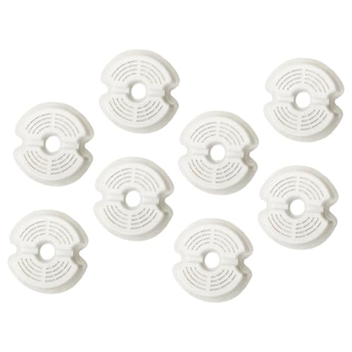 KOMBIUDA 2 Sätze Pet Fountain Filter Replacement Rundfilter mit Kerbe Langlebig Abs Vliesstoff für Frisches Gesundes Wasser bei Katzen und Hunden pro Kompatibel mit Trinkbrunnen KOMBIUDA 2 Sätze Pet Fountain Filter Replacement Rundfilter mit Kerbe Langlebig Abs Vliesstoff für Frisches Gesundes Wasser bei Katzen und Hunden pro Kompatibel mit Trinkbrunnen von KOMBIUDA