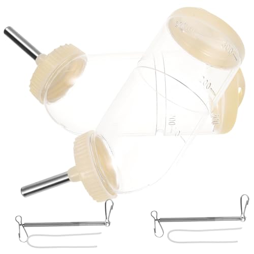 KOMBIUDA 2 Stück Automatischer Wasserspender für Kleintiere Wie Kaninchen und Hamster Stabiler Hänge Wasserflaschenhalter mit Rollkugel für Sauberes Trinkwasser zu Hause und Unterwegs KOMBIUDA 2 Stück Automatischer Wasserspender für Kleintiere Wie Kaninchen und Hamster Stabiler Hänge Wasserflaschenhalter mit Rollkugel für Sauberes Trinkwasser zu Hause und Unterwegs von KOMBIUDA