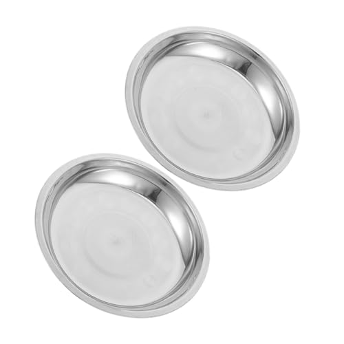 KOMBIUDA 2 Stück Edelstahl Haustier Napf Set Flach Leicht Zugänglich für Hunde Katzen Welpen Futter und Wassernapf Langlebig Rostfrei für Mehrere Haustiere KOMBIUDA 2 Stück Edelstahl Haustier Napf Set Flach Leicht Zugänglich für Hunde Katzen Welpen Futter und Wassernapf Langlebig Rostfrei für Mehrere Haustiere von KOMBIUDA