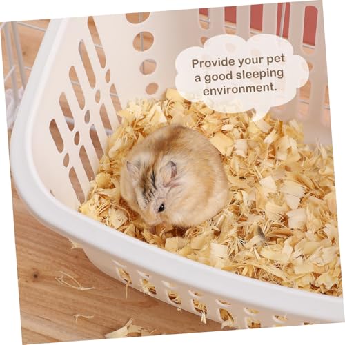 KOMBIUDA 2 Stück Hängende Aufbewahrungskörbe für Kleine Haustiere Kunststoff Hamster Nester Rechteckig Sicherer Spiel Ruheplatz für Hamster und Chinchillas von KOMBIUDA