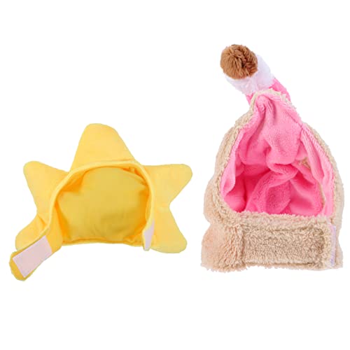 KOMBIUDA 2 Stück Haustier Hüte Lustige Sommermützen für Katzen und Kleine Hunde Atmungsaktive Kopfbedeckung für Partys Süßes Design mit Blumenmotiv Warm und Bequem KOMBIUDA 2 Stück Haustier Hüte Lustige Sommermützen für Katzen und Kleine Hunde Atmungsaktive Kopfbedeckung für Partys Süßes Design mit Blumenmotiv Warm und Bequem von KOMBIUDA