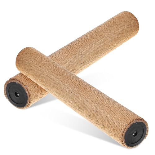 KOMBIUDA 2 Stück Kratzstamm Katzen Jute Schraubbar Ersatz Kratzpfosten für Indoor Katzen Krallenpflege Stabil und Langlebig KOMBIUDA 2 Stück Kratzstamm Katzen Jute Schraubbar Ersatz Kratzpfosten für Indoor Katzen Krallenpflege Stabil und Langlebig von KOMBIUDA