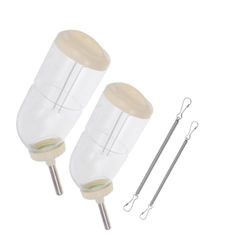 KOMBIUDA 2 Stück Teiliges Auslaufsicherer Trinkflasche für Kleintiere BPA sicherer Wasserspender für Kaninchen Meerschweinchen Chinchillas und Eichhörnchen Einfache Installation Langlebig KOMBIUDA 2 Stück Teiliges Auslaufsicherer Trinkflasche für Kleintiere BPA sicherer Wasserspender für Kaninchen Meerschweinchen Chinchillas und Eichhörnchen Einfache Installation Langlebig von KOMBIUDA