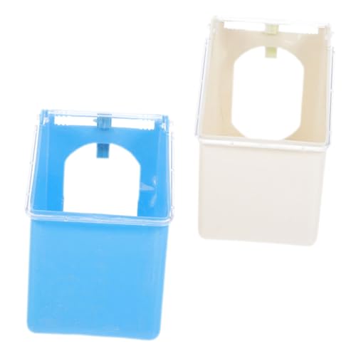 KOMBIUDA 2 Stück Teiliges Tauben futterspender Robustem Kunststoff Hängender Futter Wasserspender für Vogelkäfige Einfache Installation Praktische Futterstation für Tauben und Kleinvögel KOMBIUDA 2 Stück Teiliges Tauben futterspender Robustem Kunststoff Hängender Futter Wasserspender für Vogelkäfige Einfache Installation Praktische Futterstation für Tauben und Kleinvögel von KOMBIUDA