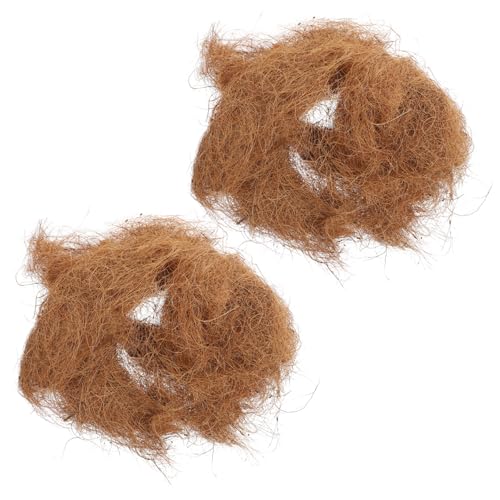 KOMBIUDA 2 Stück Vogelnester aus Natürlicher Kokosfaser Handgefertigt Atmungsaktiv und Warm Dekoratives Vogelnest für Wildvögel Wellensittiche und Papageien als Vogelhaus deko und KOMBIUDA 2 Stück Vogelnester aus Natürlicher Kokosfaser Handgefertigt Atmungsaktiv und Warm Dekoratives Vogelnest für Wildvögel Wellensittiche und Papageien als Vogelhaus deko und von KOMBIUDA