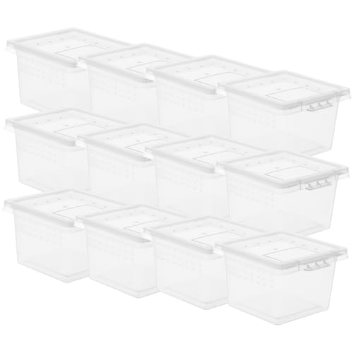 KOMBIUDA 20 Stück Reptilien Zuchtbox Teiliges aus Robustem Transparentem PP Material Wetterfest und Hitzebeständig Vielseitig Einsetzbar als Kleines Terrarium für Schildkröten Eidechsen KOMBIUDA 20 Stück Reptilien Zuchtbox Teiliges aus Robustem Transparentem PP Material Wetterfest und Hitzebeständig Vielseitig Einsetzbar als Kleines Terrarium für Schildkröten Eidechsen von KOMBIUDA