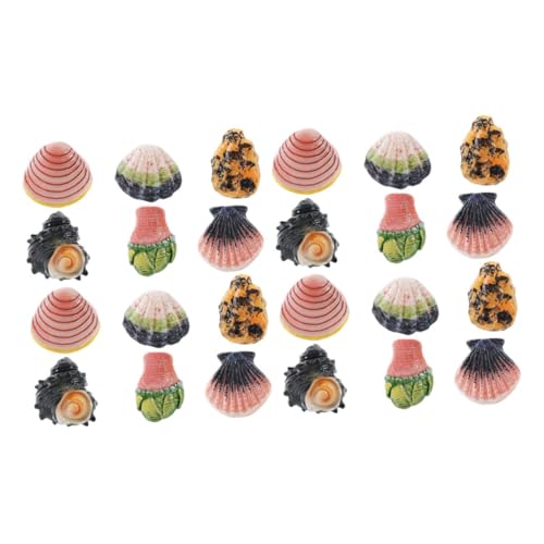 KOMBIUDA 24 Stück Teiliges Mini Künstliche Muscheln aus Langlebigem Resin Naturnahe Kleine Meeresornamente Vielseitige Aquarium Büro-Dekoration Fördert Fischaktivität und Schafft KOMBIUDA 24 Stück Teiliges Mini Künstliche Muscheln aus Langlebigem Resin Naturnahe Kleine Meeresornamente Vielseitige Aquarium Büro-Dekoration Fördert Fischaktivität und Schafft von KOMBIUDA