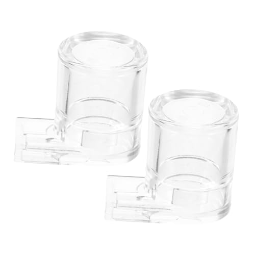 KOMBIUDA 2stücke Ameisenwasserspender Und Reptilien-tränke Ameisenfütterungsbox Und Futternapf Für Eidechsen Aus Acryl Transparent Für Ameisen Geckos Und Bartagamen von KOMBIUDA