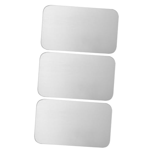 KOMBIUDA 3 Stück Teiliges Kühlbrett aus Aluminium für Hamster und Kleine Nager Langlebige Hautfreundliche Schlafmatte und Sommerbett Einfach zu Reinigen für Kaninchen und Meerschweinchen KOMBIUDA 3 Stück Teiliges Kühlbrett aus Aluminium für Hamster und Kleine Nager Langlebige Hautfreundliche Schlafmatte und Sommerbett Einfach zu Reinigen für Kaninchen und Meerschweinchen von KOMBIUDA