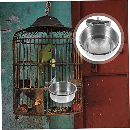 KOMBIUDA 3 Stück Teiliges Parrot Food Dispenser aus Langlebige Bird Bowls für Käfig Leicht zu Reinigen zum Halten von Futter und Wasser als Vogelfutterstation für Papageien und Kleine KOMBIUDA 3 Stück Teiliges Parrot Food Dispenser aus Langlebige Bird Bowls für Käfig Leicht zu Reinigen zum Halten von Futter und Wasser als Vogelfutterstation für Papageien und Kleine von KOMBIUDA