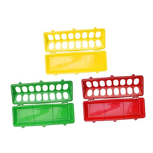KOMBIUDA 3 Stück Teiliges Taubenfutterspender aus Langlebigem Material mit Kick Design zur Futtervermeidung Geeignet als Futterrinne für Geflügelkäfige und Vogelkäfige Zufällige Farbe KOMBIUDA 3 Stück Teiliges Taubenfutterspender aus Langlebigem Material mit Kick Design zur Futtervermeidung Geeignet als Futterrinne für Geflügelkäfige und Vogelkäfige Zufällige Farbe von KOMBIUDA