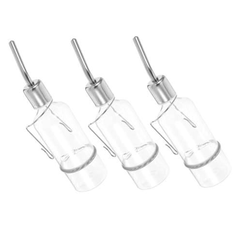 KOMBIUDA 3 Stück Trinkflasche für Kleintiere Leichtes Auslaufsicheres Wasserspender für Katzen Welpen und Kaninchen Hygienisch und Vielseitig für Haustiere KOMBIUDA 3 Stück Trinkflasche für Kleintiere Leichtes Auslaufsicheres Wasserspender für Katzen Welpen und Kaninchen Hygienisch und Vielseitig für Haustiere von KOMBIUDA