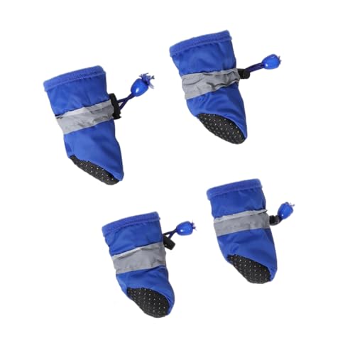 KOMBIUDA 4 Hunde wasserdichte Hundestiefel mittelgroße Socken Pfotenschutz für Hunde Hundeschuhe Wasserschuhe für für wasserdicht wasserdichte Hund KOMBIUDA 4 Hunde wasserdichte Hundestiefel mittelgroße Socken Pfotenschutz für Hunde Hundeschuhe Wasserschuhe für für wasserdicht wasserdichte Hund von KOMBIUDA