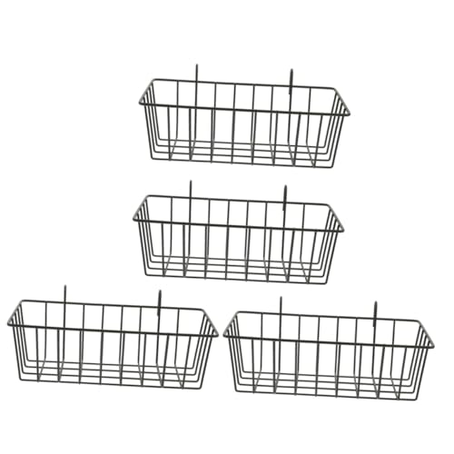 KOMBIUDA 4 Stück Teiliges Kaninchen heuraufe aus Robustem Metall Langsame Fütterung Leicht zu Reinigen Geeignet für Kleine Haustiere Wie Kaninchen Hamster und Meerschweinchen Passgenau für von KOMBIUDA