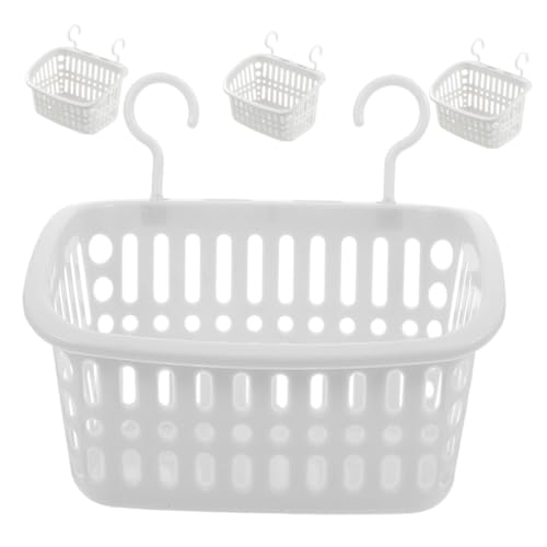 KOMBIUDA 4 Stück Teiliges Kleines Haustierbett Hängematte für Ratten und Kleintiere Multifunktionaler Käfig-hängesitz in Weiß Platzsparendes Schlaf Aufbewahrungskorb-zubehör für Hamster und von KOMBIUDA