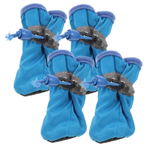 KOMBIUDA 4 Teiliges Wasserdichtes Hundeschuh mit Rutschfester Sohle Pfotenfreundliche Outdoor Schutzschuhe für Kleine bis Mittelgroße Hunde Allwettertauglich und Einfach Anzuziehen KOMBIUDA 4 Teiliges Wasserdichtes Hundeschuh mit Rutschfester Sohle Pfotenfreundliche Outdoor Schutzschuhe für Kleine bis Mittelgroße Hunde Allwettertauglich und Einfach Anzuziehen von KOMBIUDA