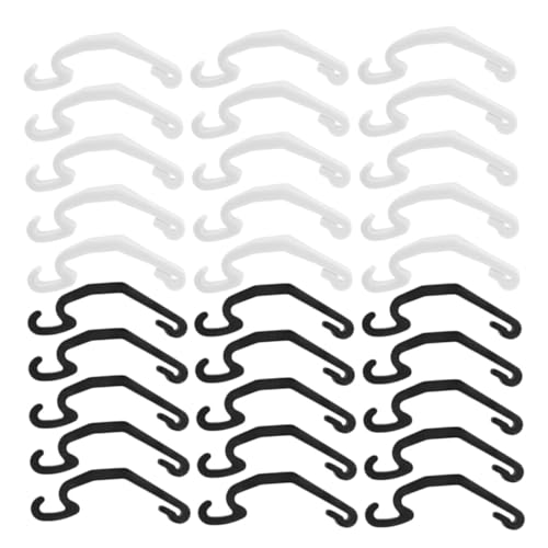 KOMBIUDA 40 Stück Kunststoff Käfig Klemmclips für Kleintiere Flexible Seitenbefestigung Abnehmbare Verbindungsclips für Kaninchen Hamster Vögel und Hühnerkäfige Einfache von KOMBIUDA
