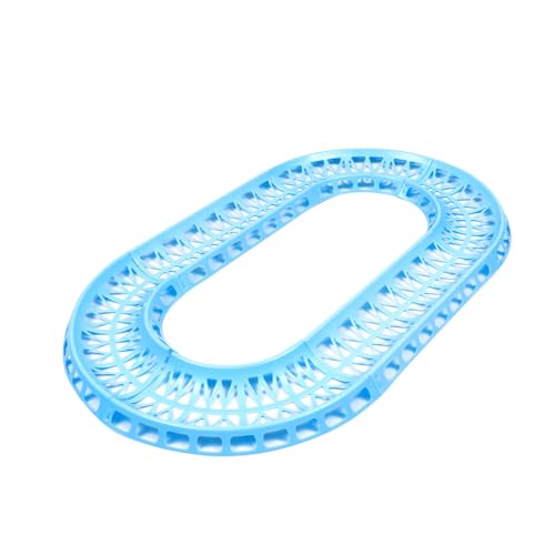 KOMBIUDA 6 Stück Teiliges Hamster Laufbahn Set aus Langlebigem Material Hohles Design für Besseren Balllauf Waschbares Kleintierspielzeug für Sichere Bewegung und Interaktives von KOMBIUDA