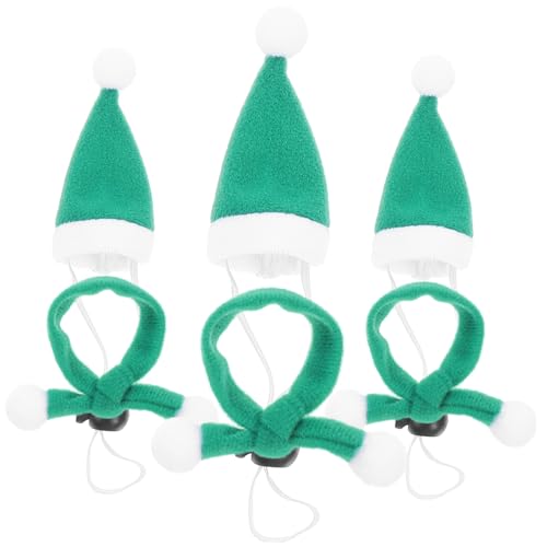KOMBIUDA 6 Stück Teiliges Weihnachts für Haustiere Grüne Hundemütze mit Elastischen Kappen und Flauschigem Schal Festliche Xmas Hundemütze und Schal Weihnachtliche Haustier Deko für Party KOMBIUDA 6 Stück Teiliges Weihnachts für Haustiere Grüne Hundemütze mit Elastischen Kappen und Flauschigem Schal Festliche Xmas Hundemütze und Schal Weihnachtliche Haustier Deko für Party von KOMBIUDA